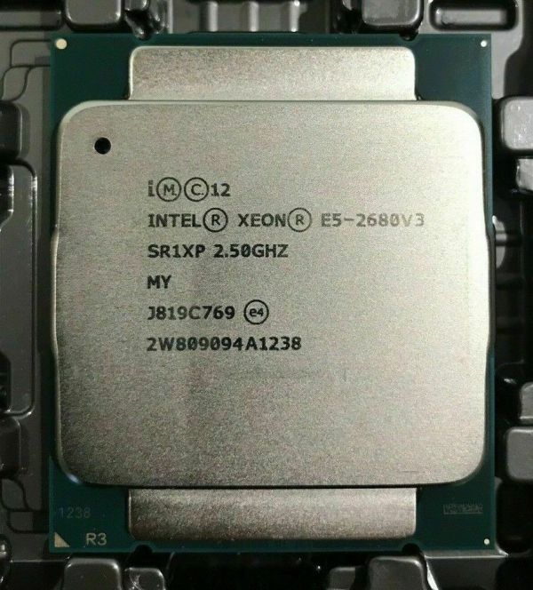 Intel Xeon E5-2680 v3 2.5GHz 12c/24t 30MB Cache