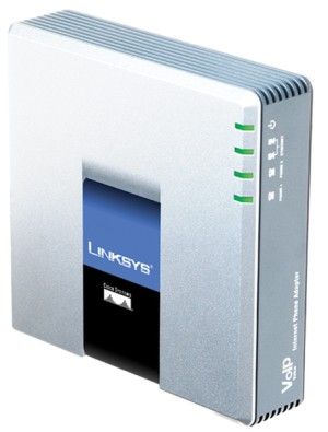 Linksys PAP2T VOIP Adapter 2 ports