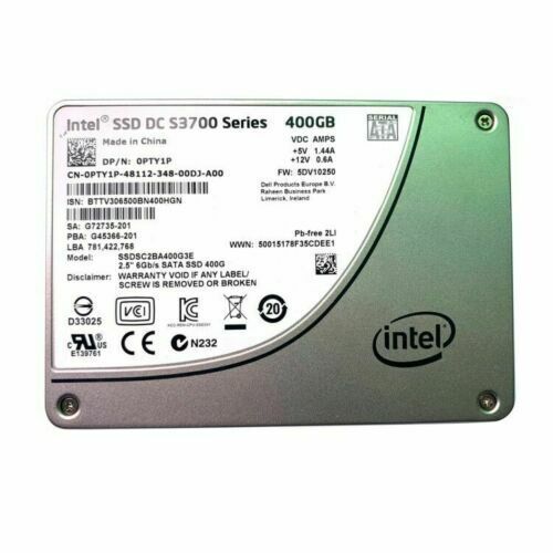 Intel SSDSC2BA100G301 SSD 400GB DC S3700 series